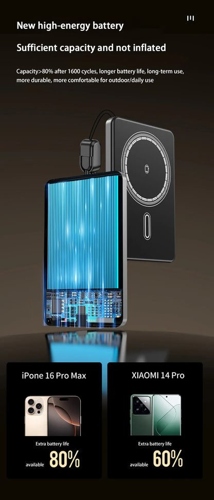 Power bank with flashlight