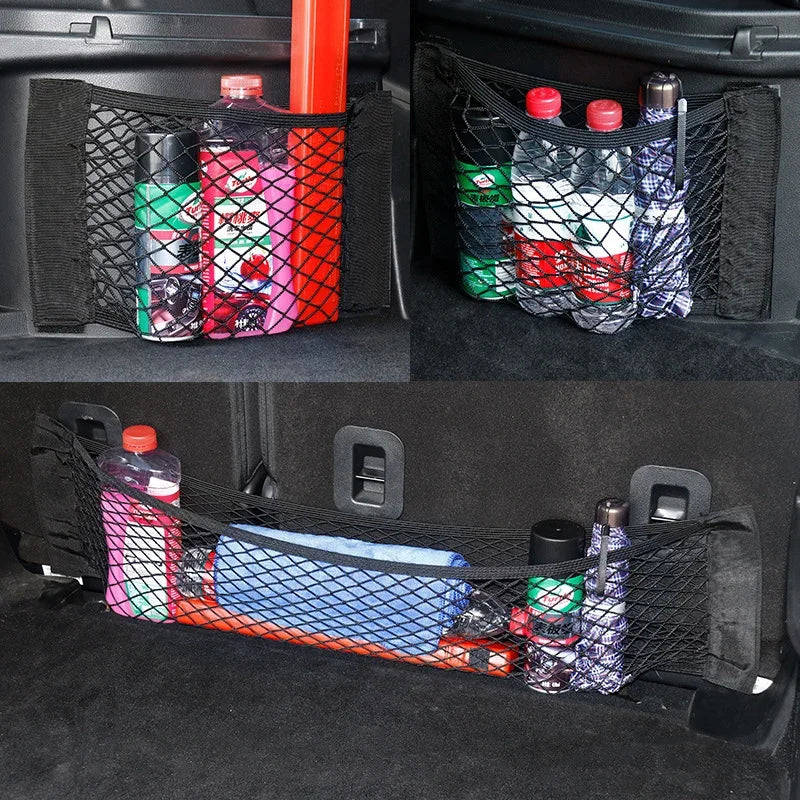 Car seat back organizer