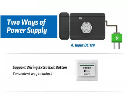Electronic smart door lock