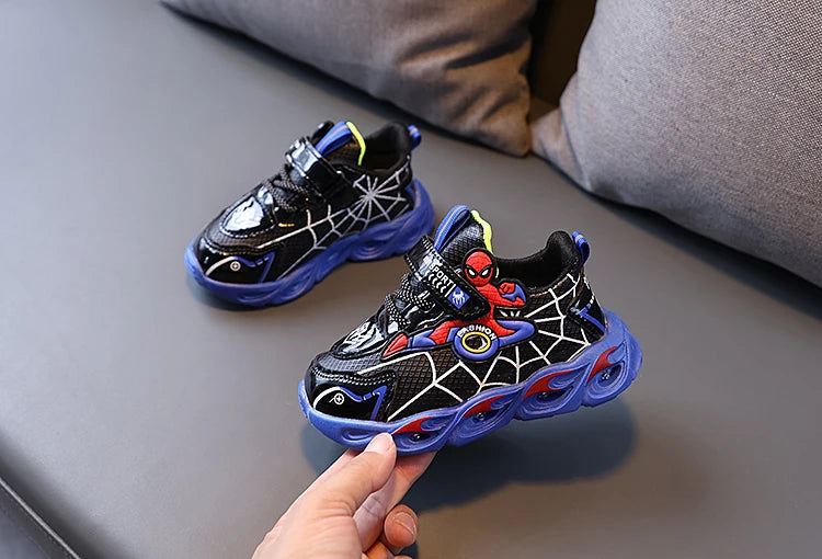 Shoes - LED Light-Up Sneakers - high top led sneakers footwear