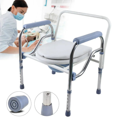 bedside commode - Medical Supplies - Foldable Commode Chair