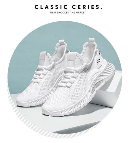 Lightweight breathable sneakers