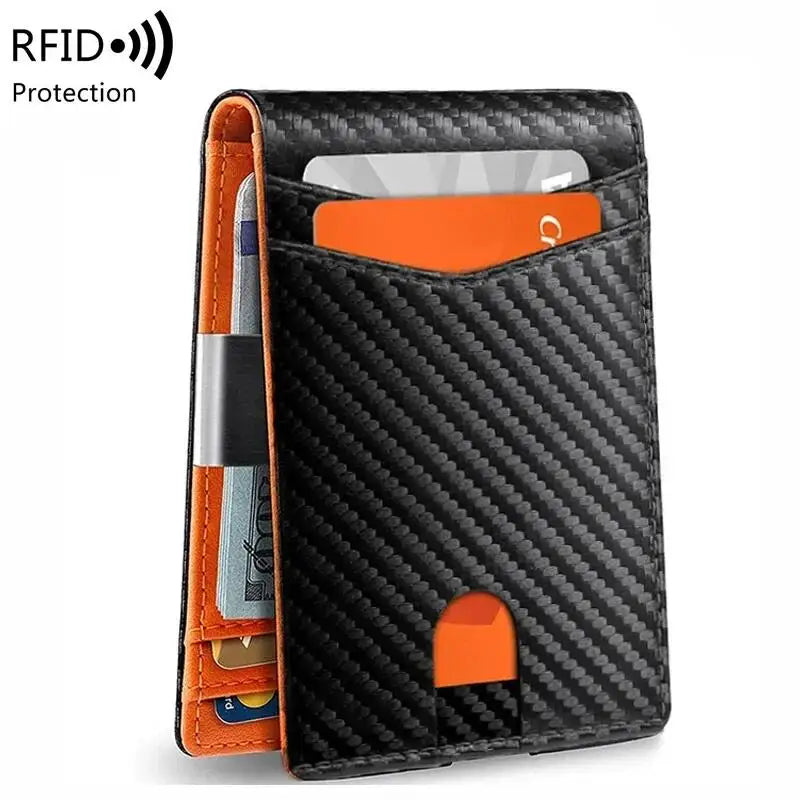Small carbon fiber wallet male