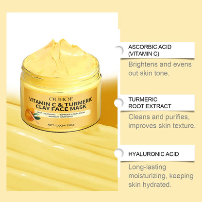 Brighten and hydrate face mask