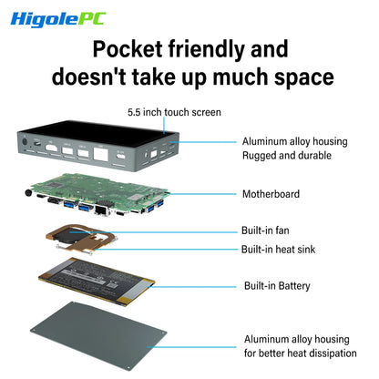 Best price higole gole 2 pro mini pc