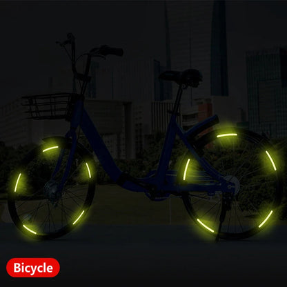 Rear warning tape for vehicles