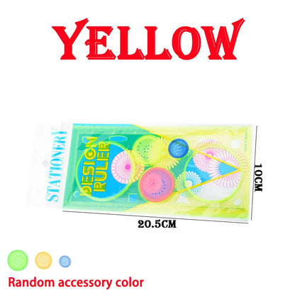 drawing stencils - Arts - Crafts - Geometry Spirograph Drawing Stencils Set