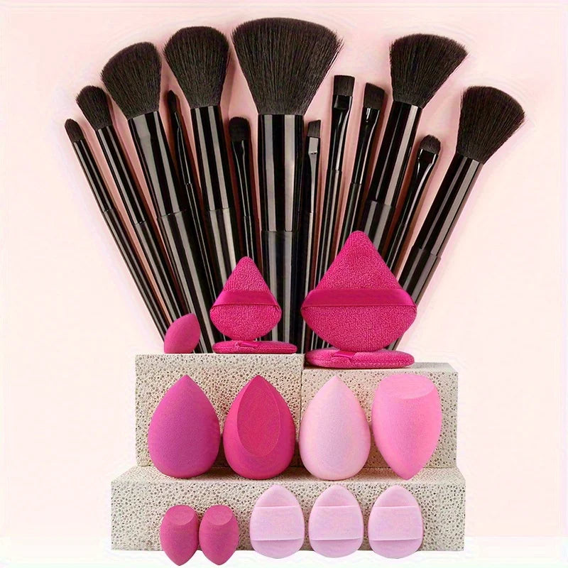 Luxury makeup brush set