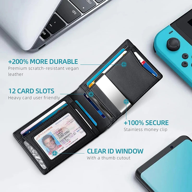 Carbon fiber wallets