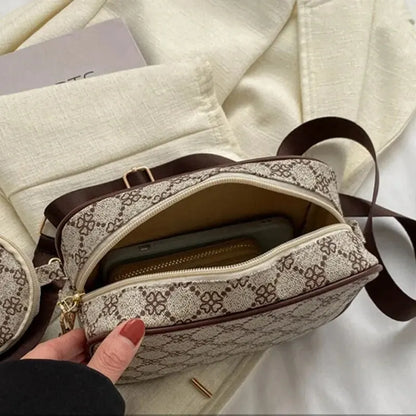 Designer crossbody tote