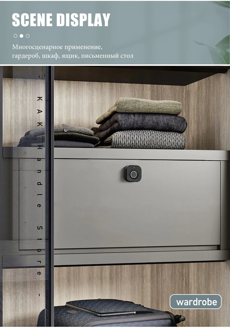 Fingerprint lock for home