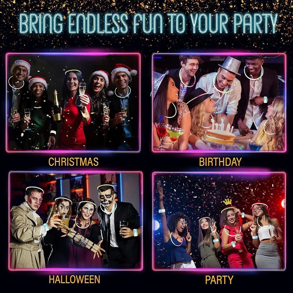 glow in the dark party decorations - Party Supplies - Glow Sticks