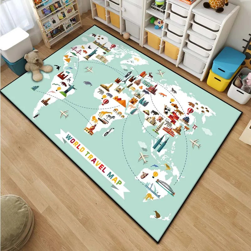 Wool area rug