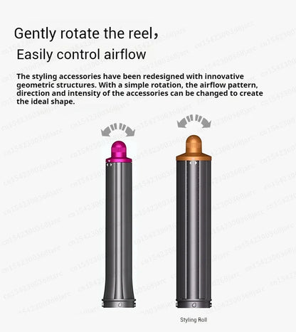 Compatible hair styler accessories