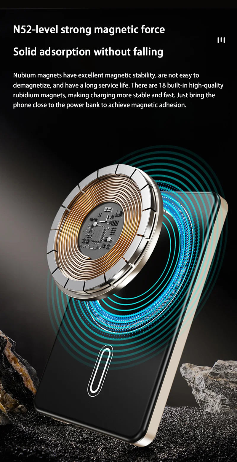 Wireless power bank 10000mah