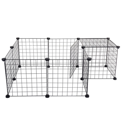 dog fence indoor - Pet Supplies - Adjustable Wire Pet Playpen
