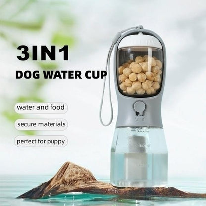 Dog Water Cup Drinking Food Garbage Bag Three-in-one Portable Small Multi-functional Pet Cups by Trustella - Dog Water Cup Drinking Food Garbage Bag Three-in-one Portable Small Multi-functional Pet Cups by Trustella - Main product image