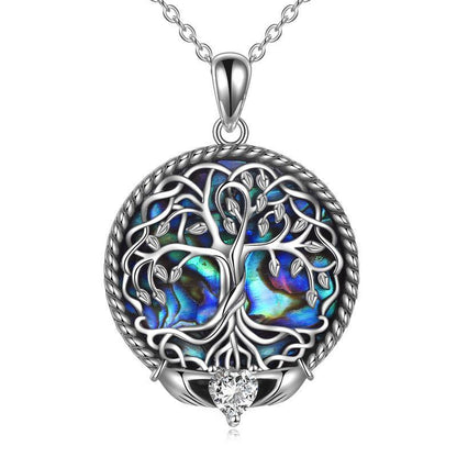 Sterling silver tree of life necklace